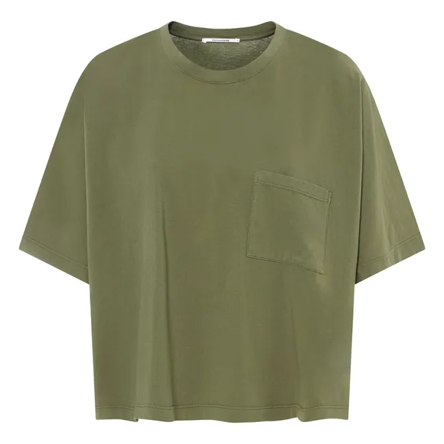 Maglietta tascabile | Verde militare