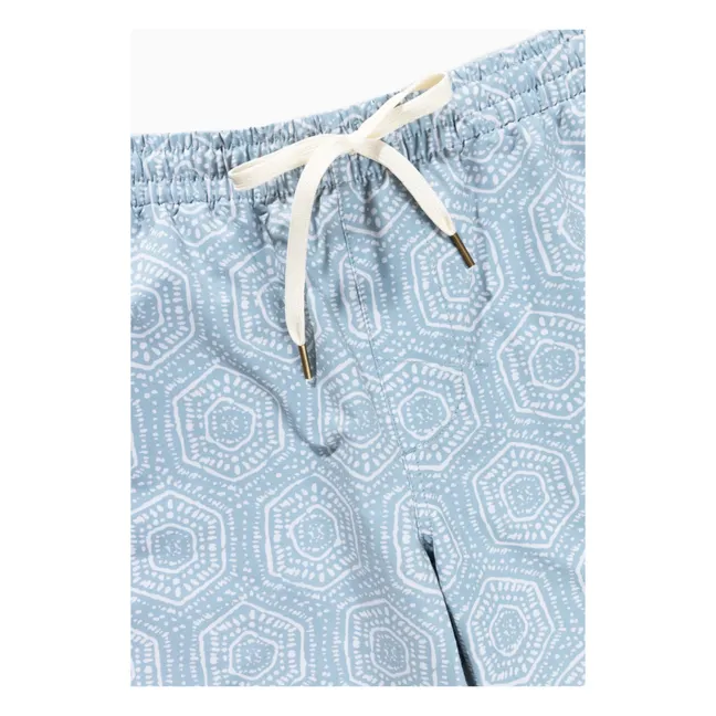 Gleam Recycled Fiber Swim Shorts | Blue