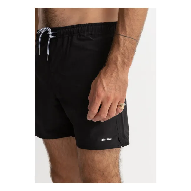 Short de Bain Classic Fibres Recyclées | Noir