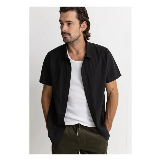 Hemd Classic Lin | Schwarz