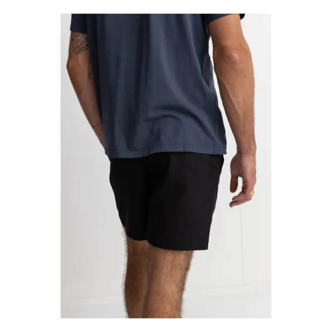 Classic Linen Shorts | Black