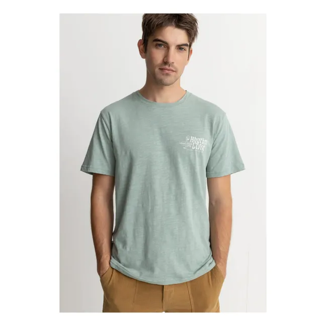 Livin Slub T-Shirt | Wassergrün