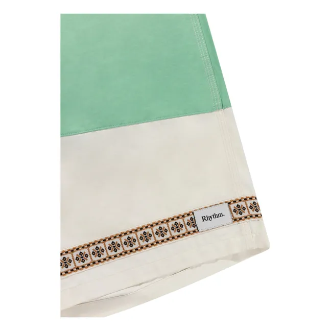 Short de Bain Heritage Splice | Vert