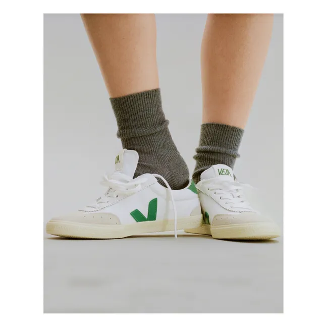 Sneakers Volley in tela | Verde