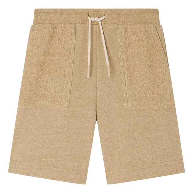 Chuck fleece shorts | Camel