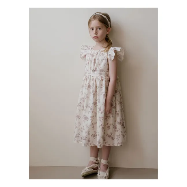 Kleid Poenia Blume | Altrosa