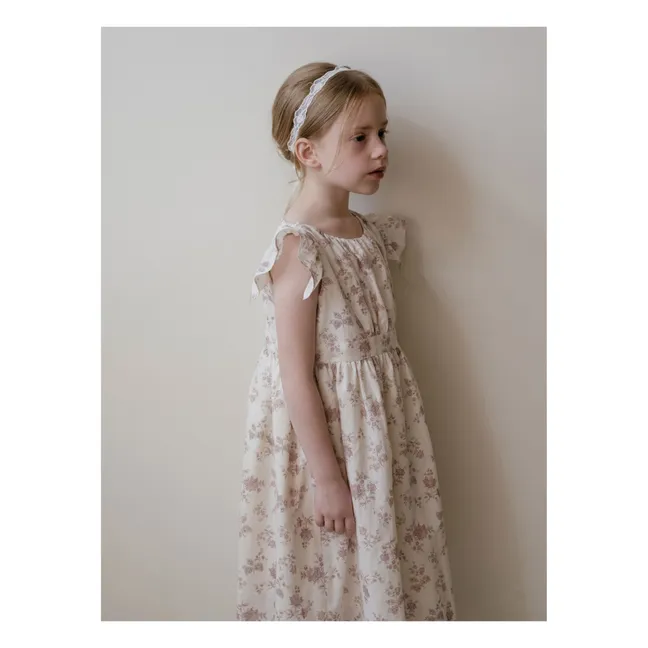 Kleid Poenia Blume | Altrosa