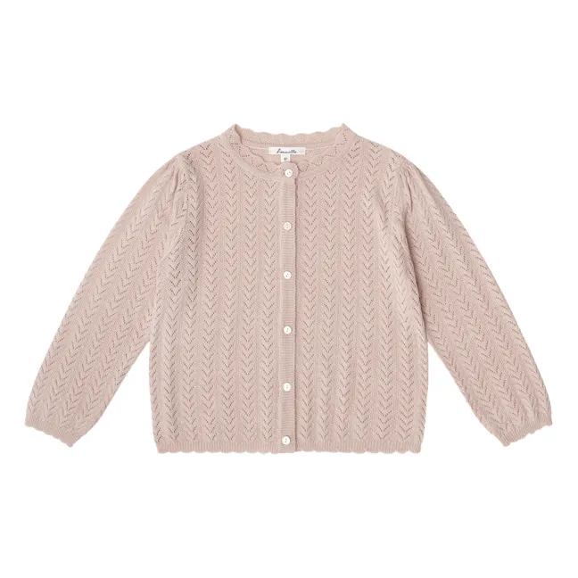 Cardigan Ianthe Maille | Pink