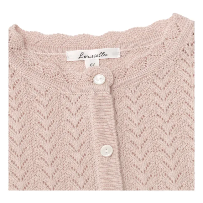Cardigan Ianthe Maille | Pink