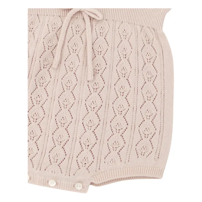 Lone Maille romper | Pink
