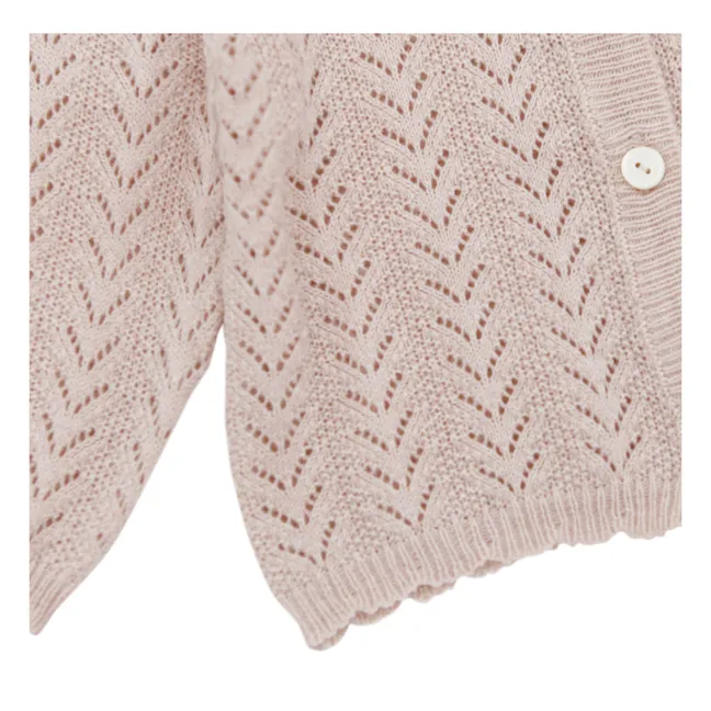 Cardigan Ianthe Baby in maglia | Rosa