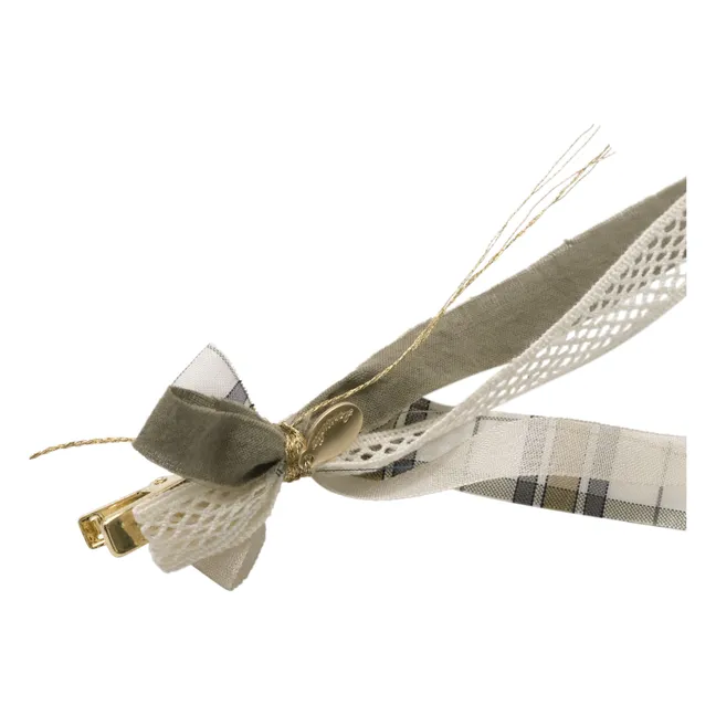 Colette Dentelle hair slide | Khaki