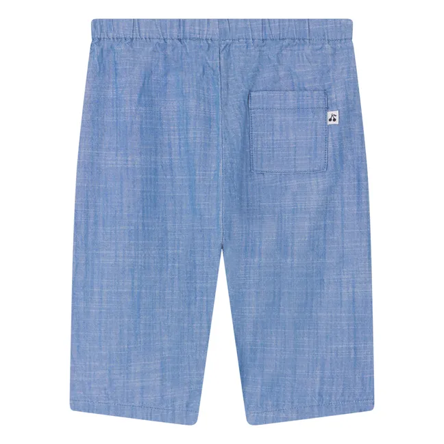 Bandy Chambray pants | Denim blue