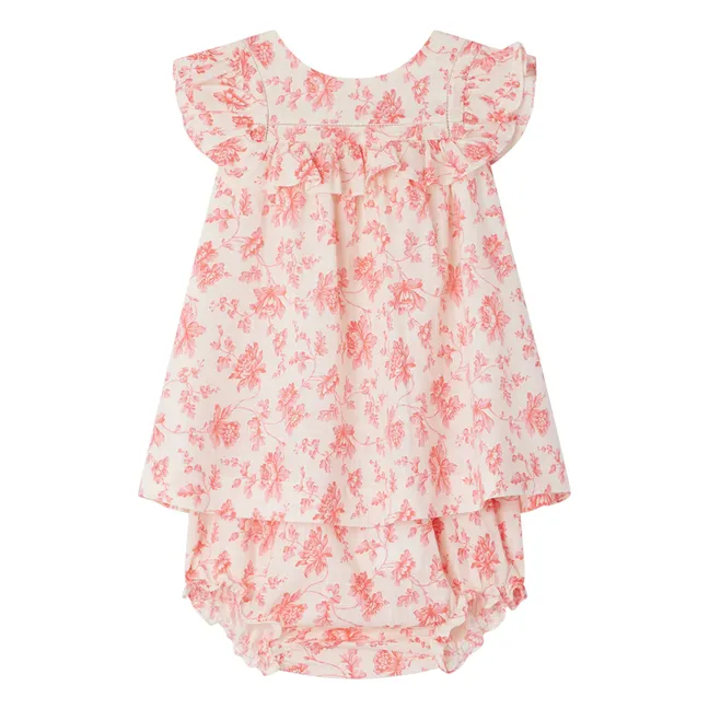 Vestido Floral Ciara | Rosa