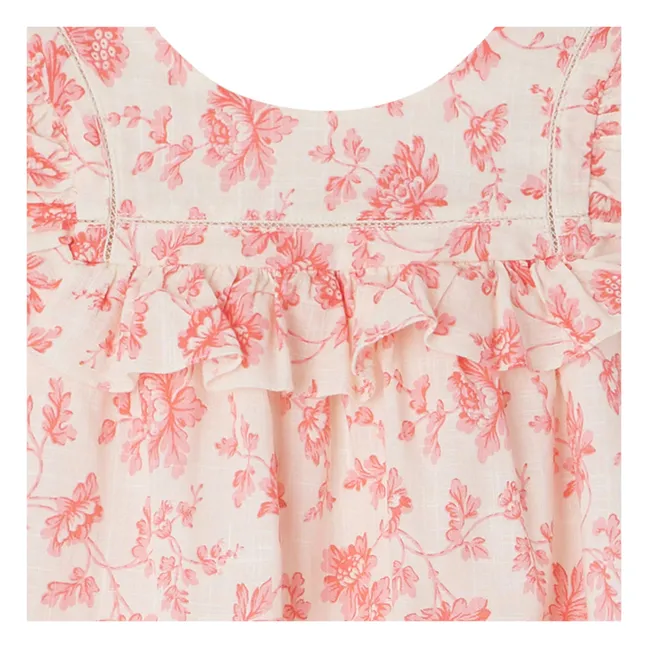 Vestido Floral Ciara | Rosa