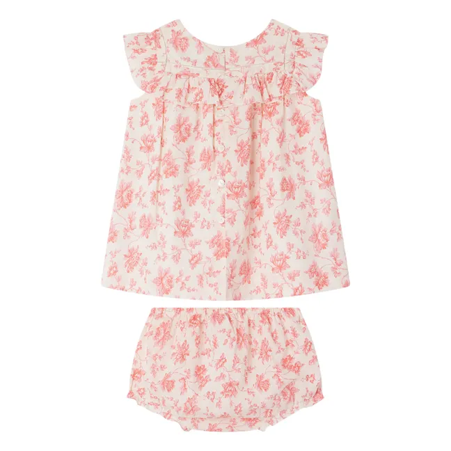Vestido Floral Ciara | Rosa