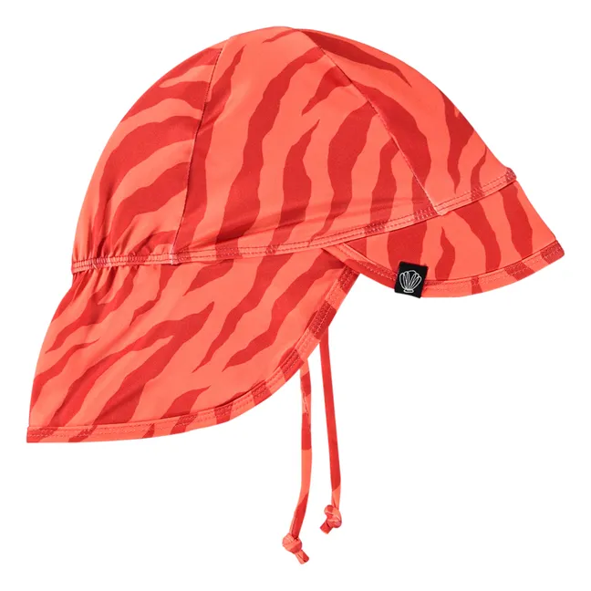 Stripes of Love UV protection hat | Red
