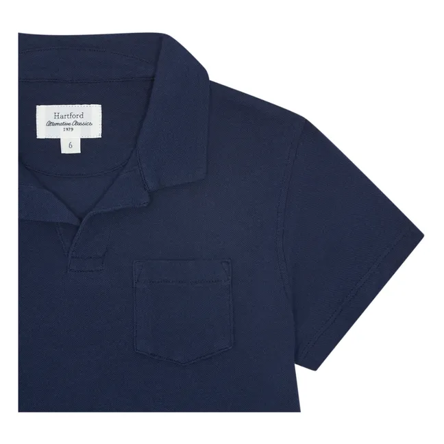 Piqué-Poloshirt | Navy