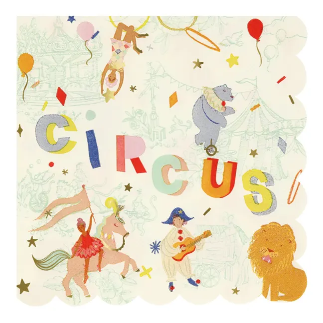 Le Cirque napkins - set of 16