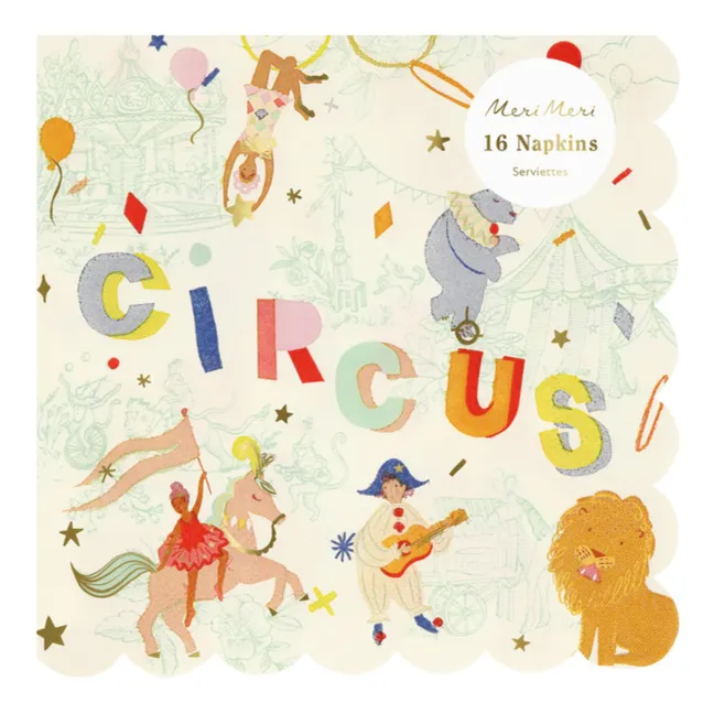 Le Cirque napkins - set of 16