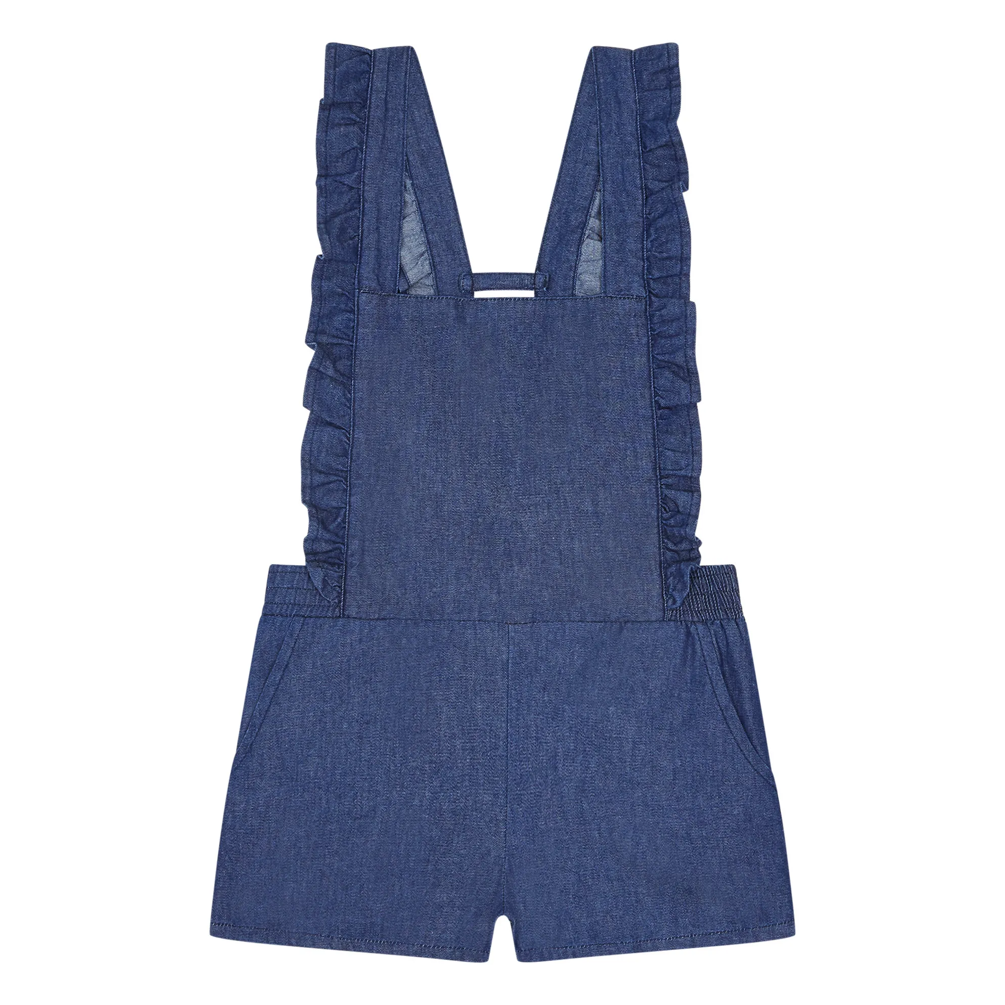 Emile Et Ida Denim Blue Exclusivity X Smallable - Combishort Chambray