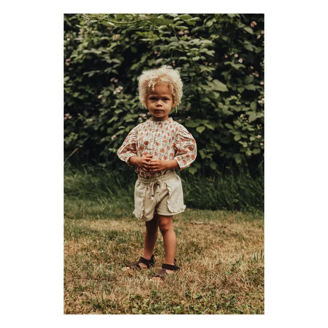 Shorts Munna Lin | Sandfarben