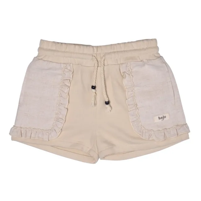 Shorts Munna Lin | Sandfarben