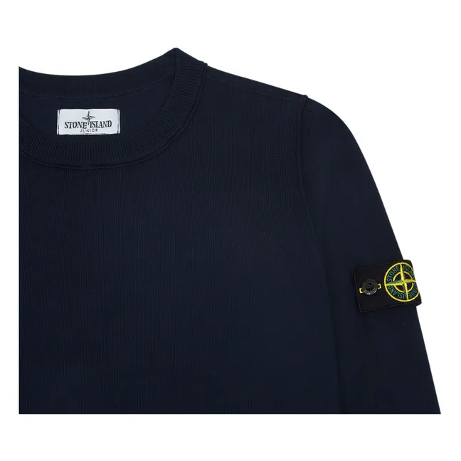 Maglia con logo | Blu marino