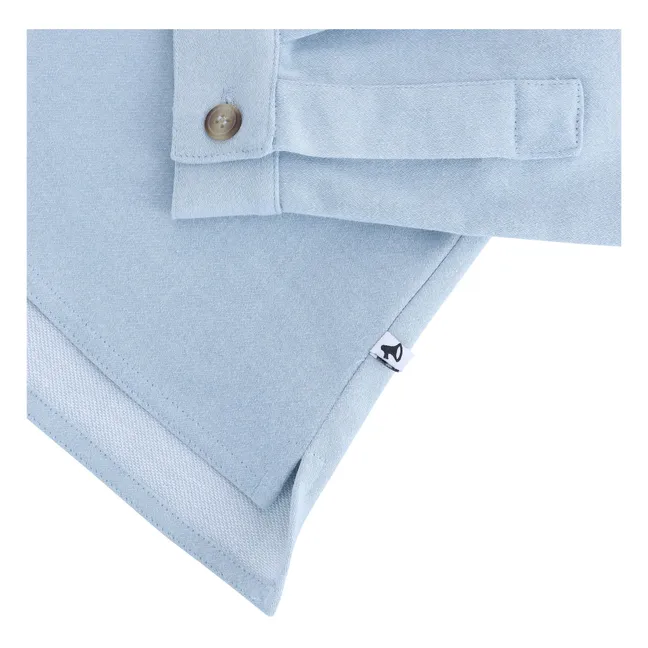 Camisa de chambray | Azul