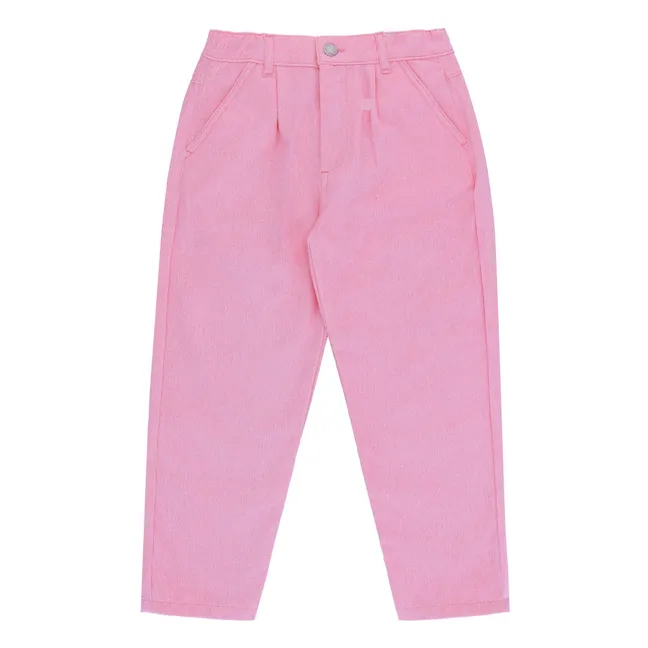 Twill trousers | Pink