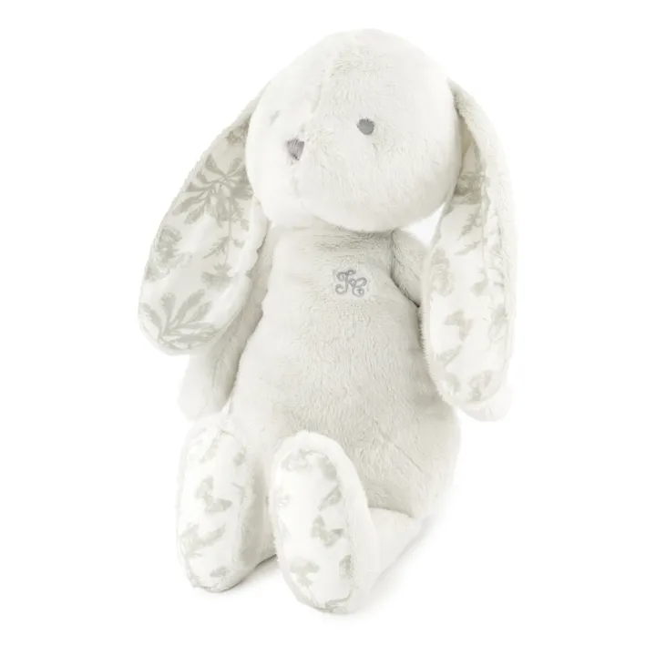 Peluche Augustin il coniglio in Tela di Jouy | Grigio chiaro- Immagine del prodotto n°0