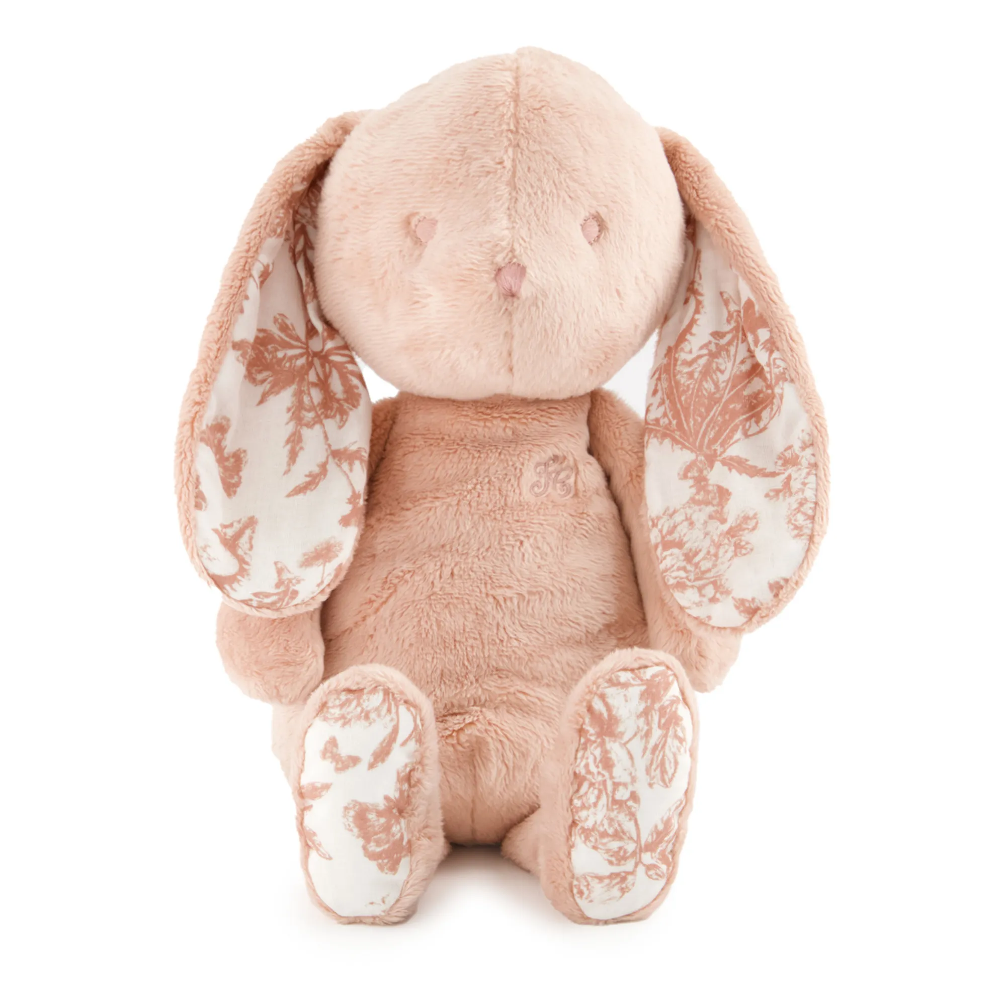 Tartine Et Chocolat Peach Augustin The Rabbit Plush Toile De Jouy