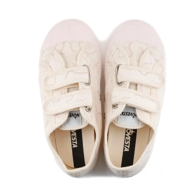 Master Kid Velcro Print Sneakers | Pink