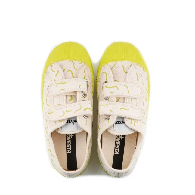 Zapatillas con velcro Master Kid | Amarillo