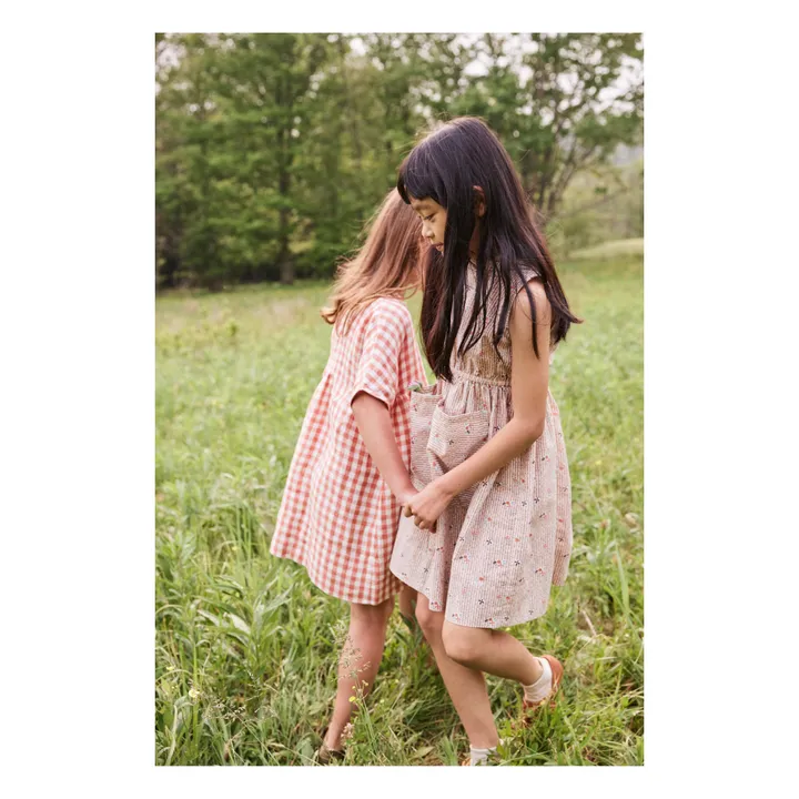soor ploom♡Orla dress♡6Y Soor Ploom - Orla Exclusive Liberty Print Dress - Grey