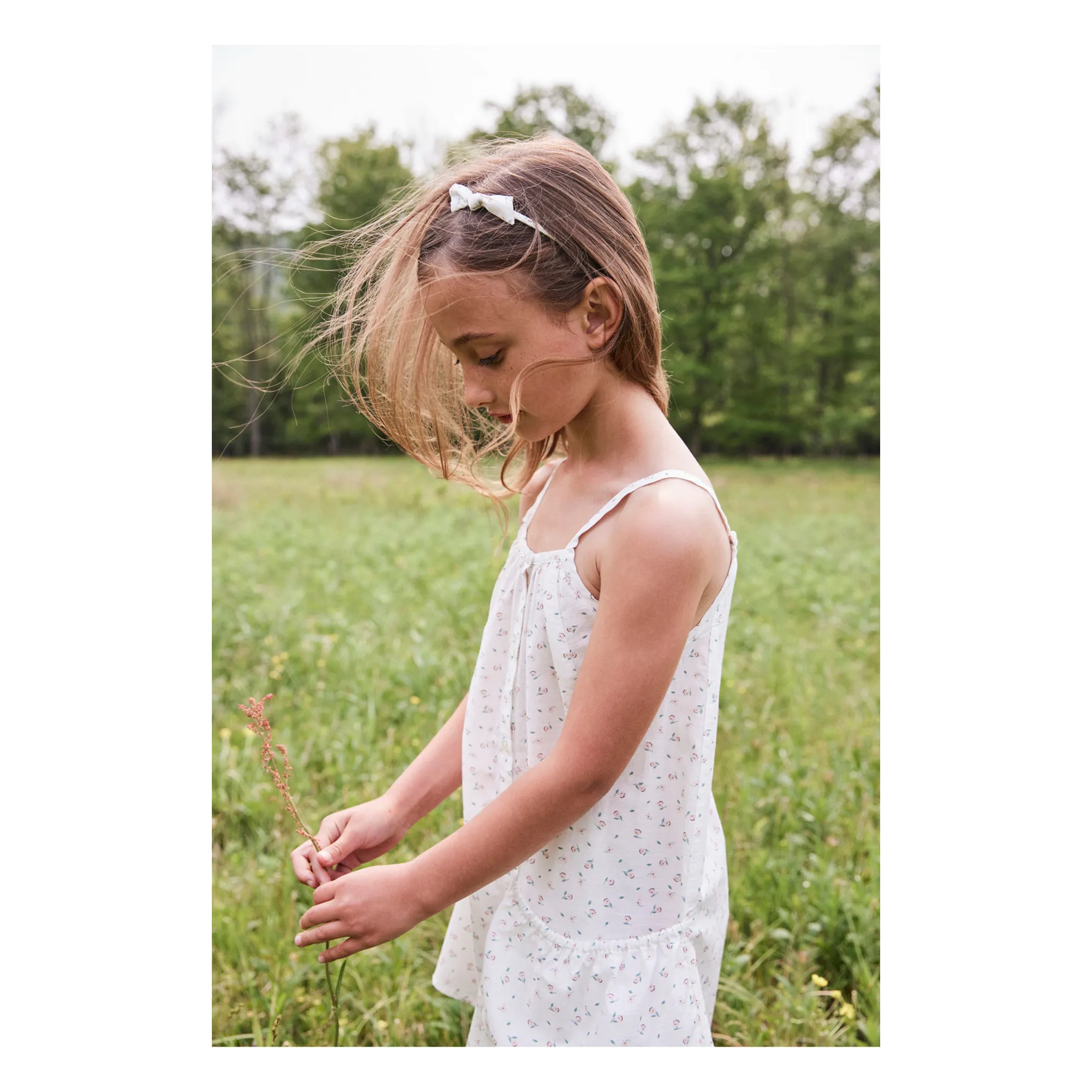 ♡ soor ploom prim dress 花柄 3yr/98cm ♡ Soor Ploom - Prim floral dress - White | Smallable