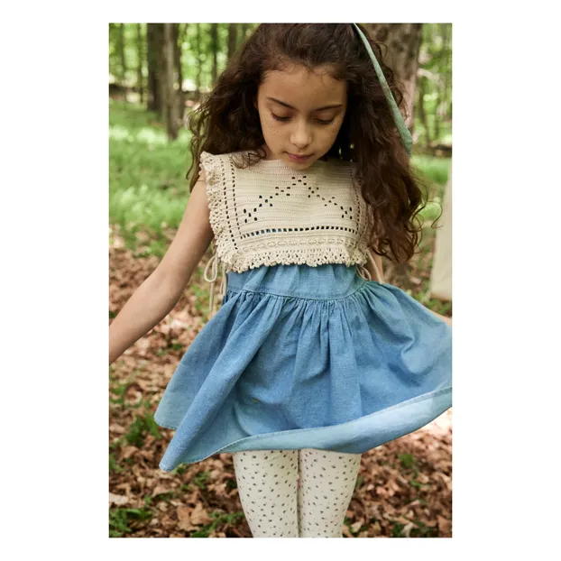 SOOR PLOOM / LUPE SKIRT - CHAMBRAY | hi heidi