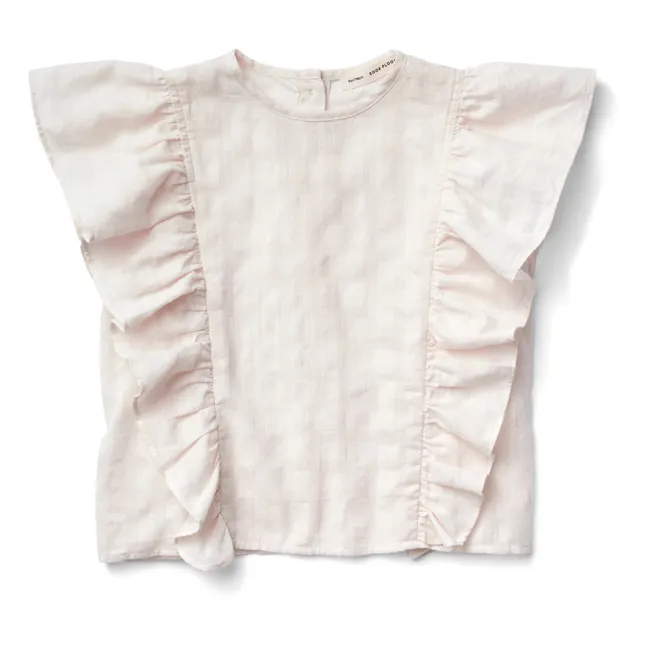Ruffled blouse Emeline  | Pink