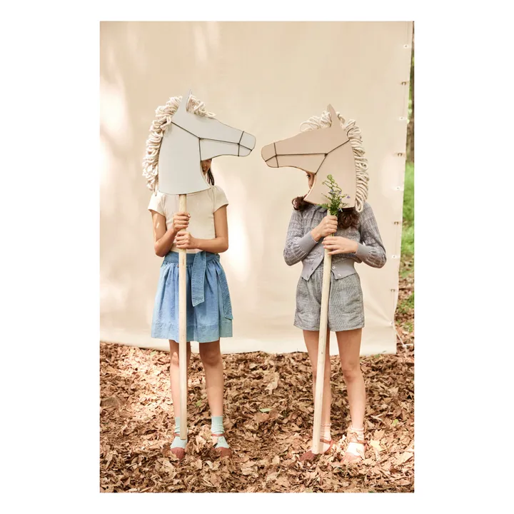 Jupe Lupe | Bleu jean- Image produit n°3