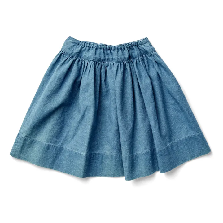 Jupe Lupe | Bleu jean- Image produit n°5