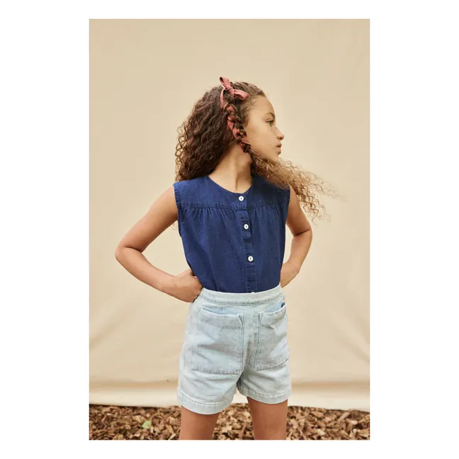 Breve Odile | Blu denim chiaro