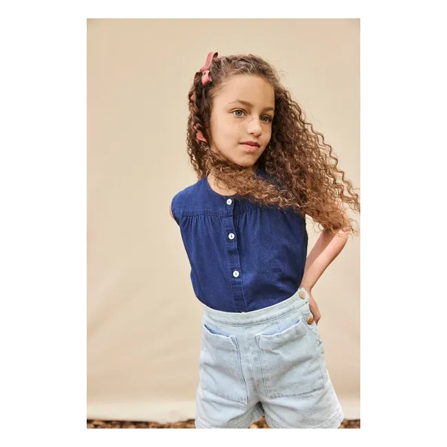 Breve Odile | Blu denim chiaro