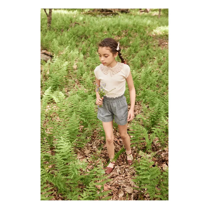 Essentials Collection]SOOR PLOOM / SUNDAE TEE / GINGHAM