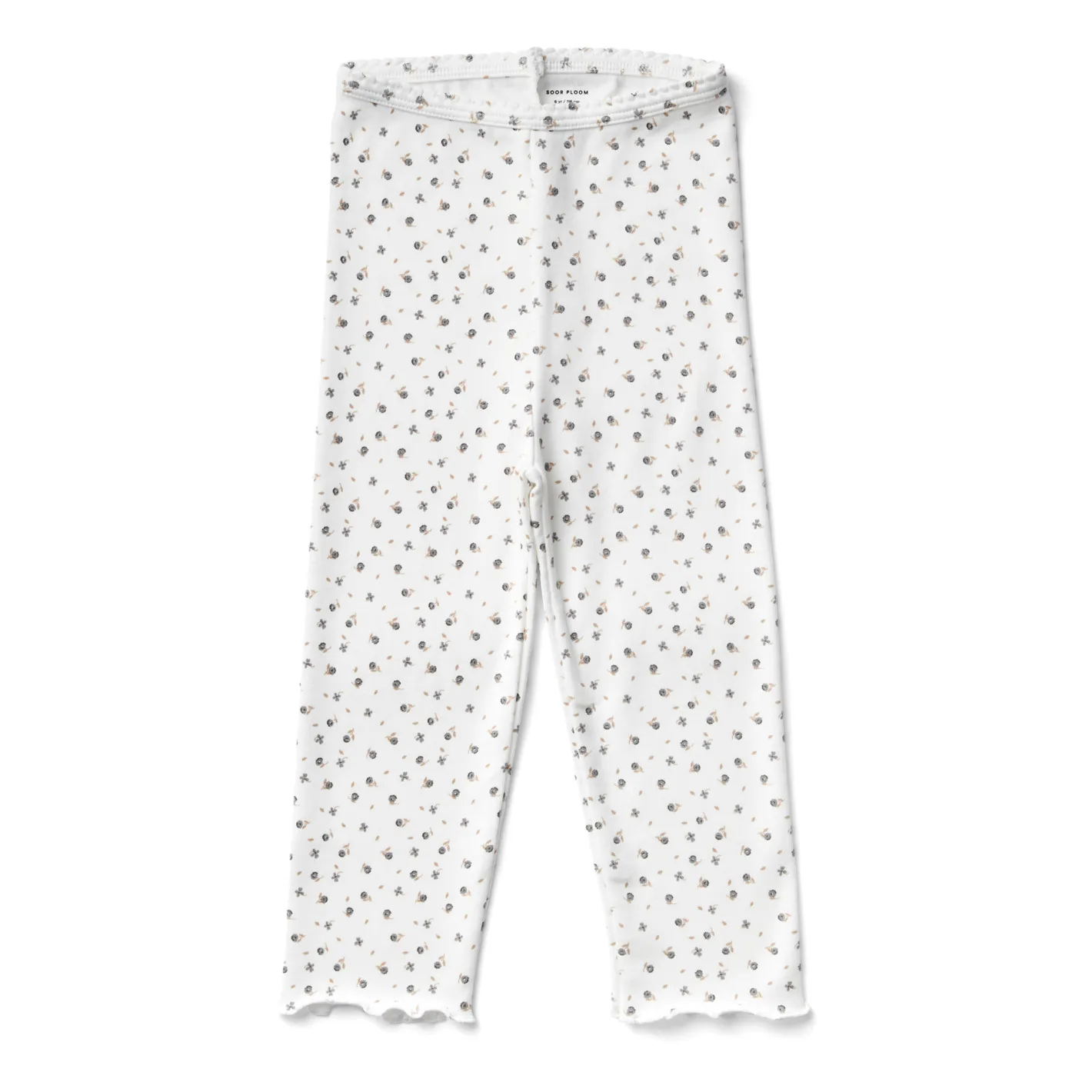 Soor Ploom - Floral Capri Legging - White | Smallable
