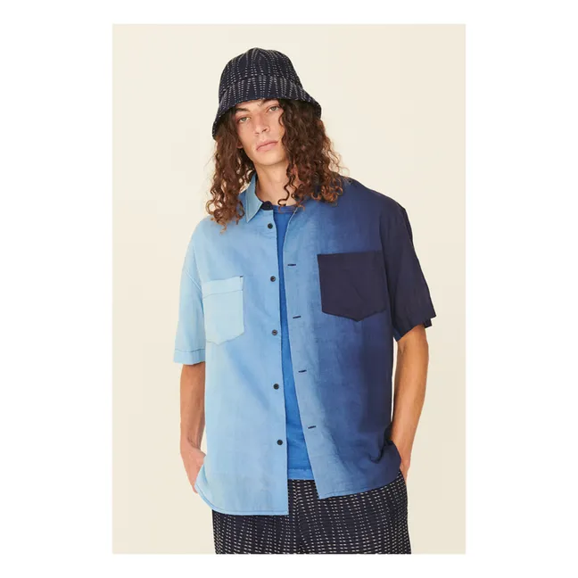 Camicia in cotone Mitchum | Blu