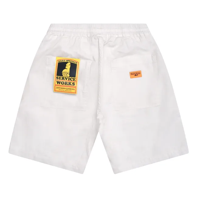 Shorts Canvas Chef Bio-Baumwolle | Seidenfarben