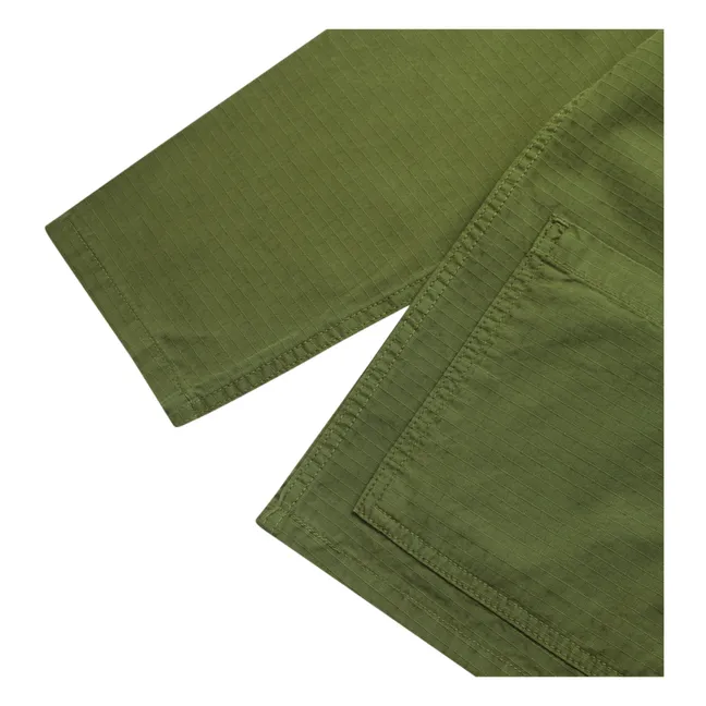 Coverall Organic Cotton Ripstop Jacket | Khaki