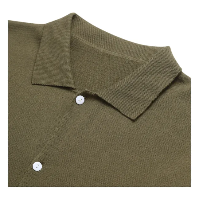 Chemisette Maille Vase | Khaki