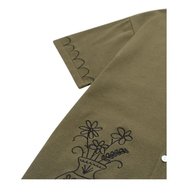 Chemisette Maille Vase | Khaki