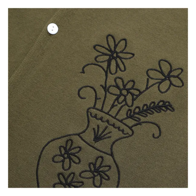 Chemisette Maille Vase | Khaki